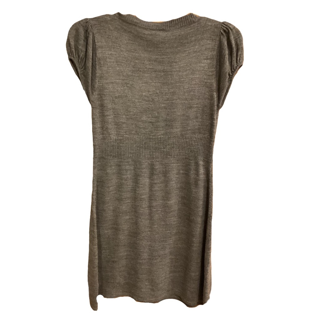 A BYER Women’s Sweater Dress Gray Sz L - Picture 3 of 9